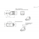 Держатель GN 278.4-B30-B30-2-SW ELESA+GANTER