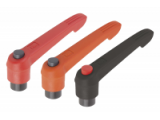 K0269 Рычаги зажимные NOVOgrip из пластика и стали с кнопкой, ВР