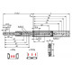 Направляющие K1716.0508 Kipp