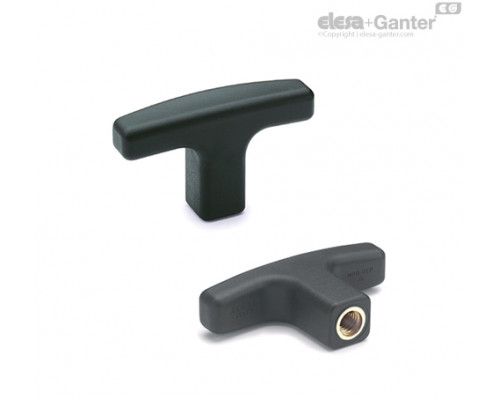 Т-образная ручка L.652/80 B-8-C9 (32453) ELESA+GANTER