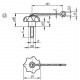 Ручка K0155.7055X10 Kipp