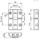 Фиксатор BMS.32-25-CH4-250-C33 (627003-C33) ELESA+GANTER