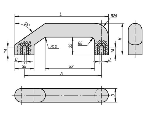 Ручка K0187.101 Kipp