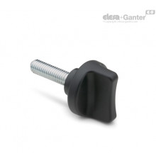 Зажимной барашек CT-FG.25-SST-p-M5x10 (108023) ELESA+GANTER