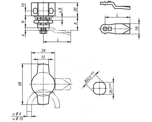 Замок K1358.18 