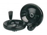 K0164 Маховики дисковые с вращающейся ручкой