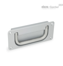 Складная ручка GN 425.8-120-NI-SR-B ELESA+GANTER