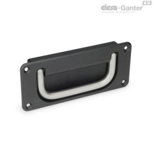Складная ручка GN 425.8-120-NI-SW-B ELESA+GANTER