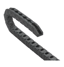 Кабель-канал JE10Q.1.6F38 (10х6.55 mm, L:1000 mm, R:38 mm)