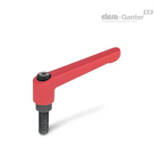 Регулируемая ручка рычажного типа GN 300-22-M3-6-RS ELESA+GANTER
