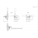 Держатель датчика GN 801.4-130-V-2 ELESA+GANTER