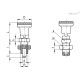 Штифт стопорный PMT.101-SST-8-M16x1,5-AK-VD (194681) ELESA+GANTER