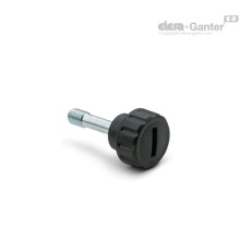 Фиксируемая рифлёная ручка BT-HP.12-AV-p-M4x14 (5301) ELESA+GANTER
