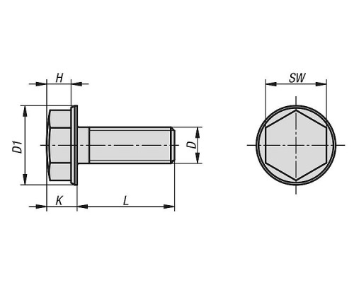 Винты K1411.04X16 Kipp