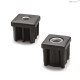 Торцевая заглушка NDX.Q-20x1.5-M8 (320011) ELESA+GANTER