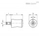 Вращающаяся ручка I.741/23-1+x-M5 (25015) ELESA+GANTER