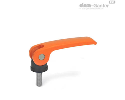Прижимная ручка с эксцентриковым кулачком GN 927.4-82-M8-25-A-O ELESA+GANTER Прижимная ручка с эксцентриковым кулачком GN 927.4-82-M8-25-A-O ELESA+GANTER