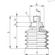 Вакуумная присоска VVM-50-G1/4-T-N (VV.57023) ELESA+GANTER