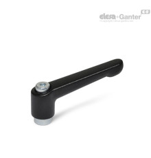 Регулируемая ручка рычажного типа GN 300.2-92-M12-SW ELESA+GANTER