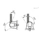 Зажим MSR.60-B-C3 (440001-C3) ELESA+GANTER
