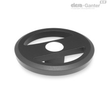 Маховичок со спицами GN 924-160-B16-A-SW ELESA+GANTER