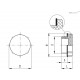 Заглушка TX.3-G (437273) ELESA+GANTER