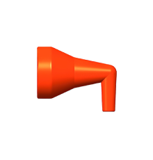 Насадка 4365 (JFLO, 1/2", d6.5, Right angle)