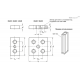 Пластина GN 80b-459010M14-A-ZS ELESA+GANTER