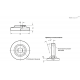 Опорная пластина GN 6311.5-100-22-N ELESA+GANTER