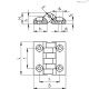 Петли CFTX.40 SH-4-C16 (427216) ELESA+GANTER
