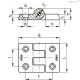 Петли CFH.50 CH-8 (424031) ELESA+GANTER