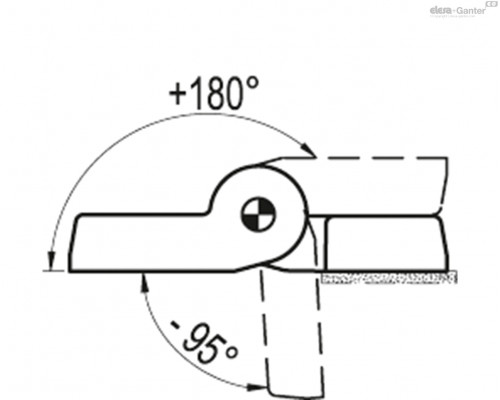 Петли CFH.50 CH-8 (424031) ELESA+GANTER