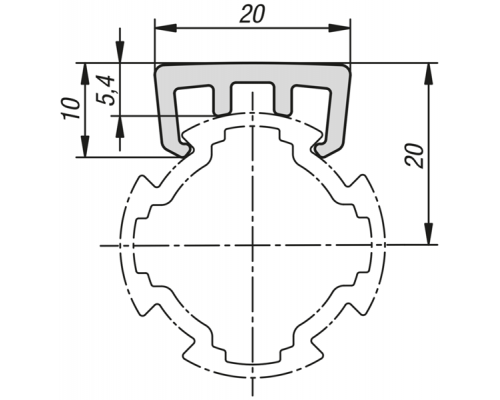 Планки K2005.302 Kipp