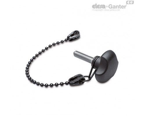 Цельнолитая лепестковая ручка VTT.25-p-M5x16-LP (168152) ELESA+GANTER