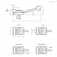 Боковой зажим GN 9190-10-M8-P-L ELESA+GANTER