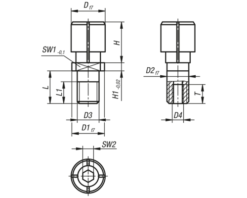 Зажимы K1293.105060 Kipp