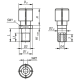 Зажимы K1293.105060 Kipp