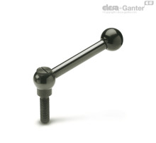 Регулируемая прижимная ручка GN 6337.3-20-M8-40-M ELESA+GANTER
