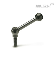 Регулируемая прижимная ручка GN 6337.3-20-M8-32-M ELESA+GANTER