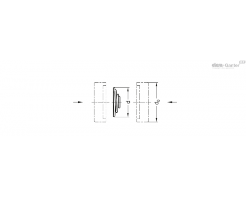 Упорная пружина GN 187.2-23 ELESA+GANTER