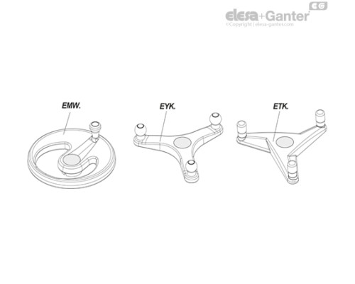 Колпачок втулки ECB.I3-C5 (29451-C5) ELESA+GANTER Колпачок втулки ECB.I3-C5 (29451-C5) ELESA+GANTER