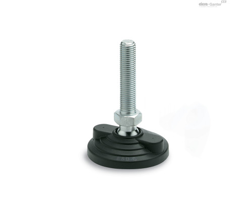 Регулируемая опора LV.F-100-14-SST-M16x168-ESD-C (332487-ESD) ELESA+GANTER