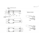 Держатель GN 869.1-42-E-NC ELESA+GANTER