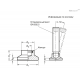Упорная подушка GN 631.5-40-6,1 ELESA+GANTER