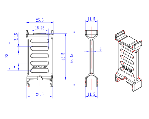 Разделитель J45F.1.S-SGP