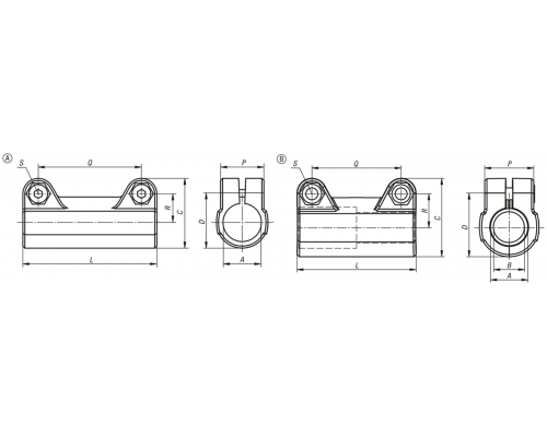 Зажимы K0483.53030 Kipp