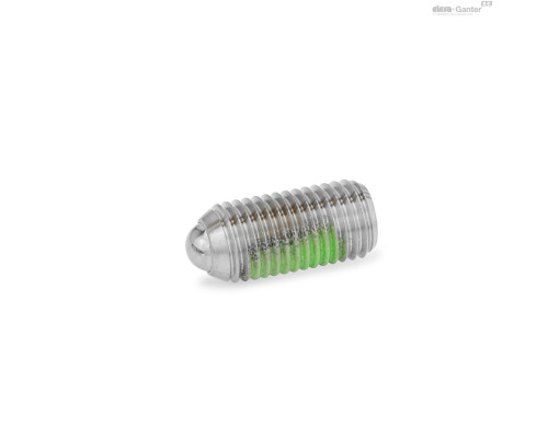 Фиксатор пружинный GN 615.3-M10-KSN-PFB ELESA+GANTER