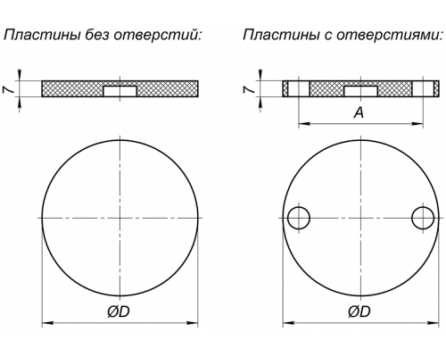 Пластины A00019.2040 Алтервиа