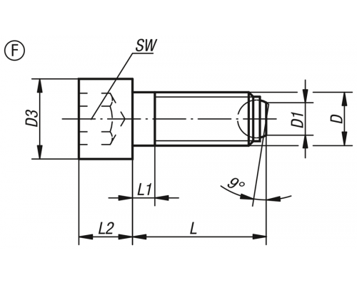 Винты K0380.51280 Kipp