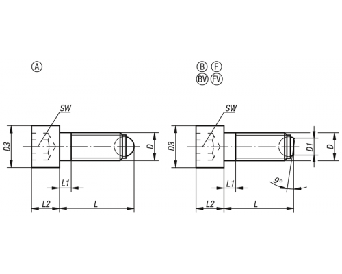Винты K0380.51280 Kipp
